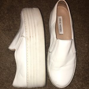 Steve Madden platform slip on sneakers